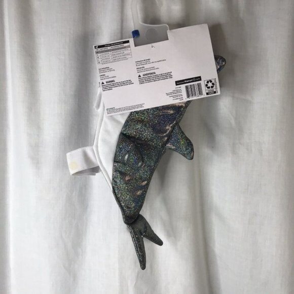 Dog Great White Shark Halloween Costume Cat Halloween Size XS Small Pet New - Picture 7 of 13
